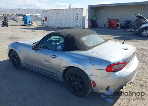 2018 Fiat 124 Spider Abarth from USA, damaged, VIN JC1NFAEKXJ0134954